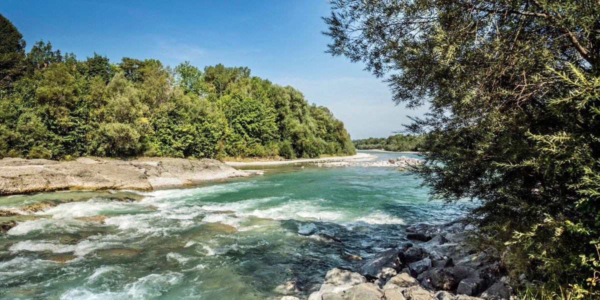Die Isar bei Lenggries, © Tölzer Land Tourismus Die Isar bei Lenggries, © Tölzer Land Tourismus