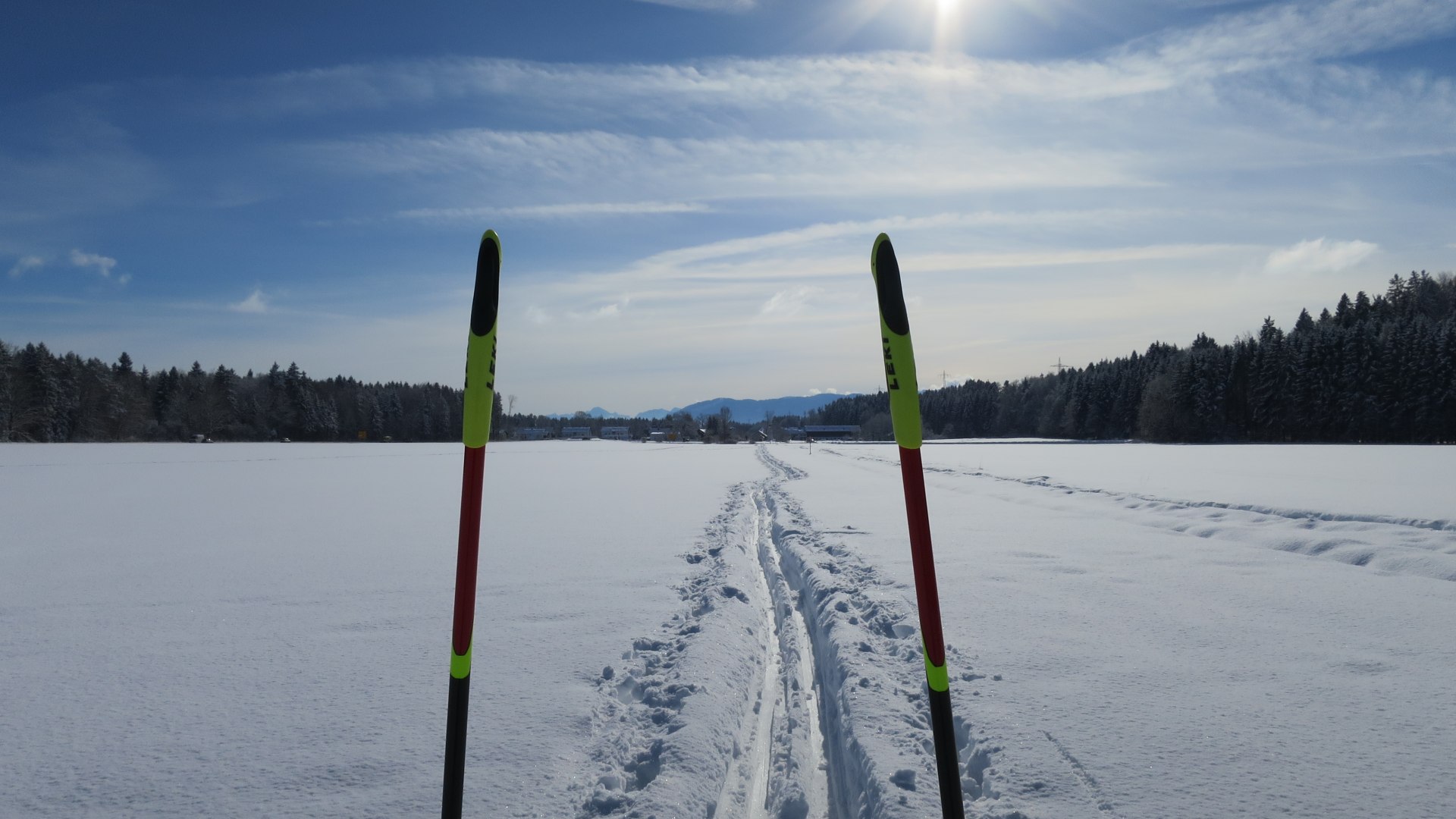 Loipenstimmung, © Stadt Geretsried Loipenstimmung, © Stadt Geretsried