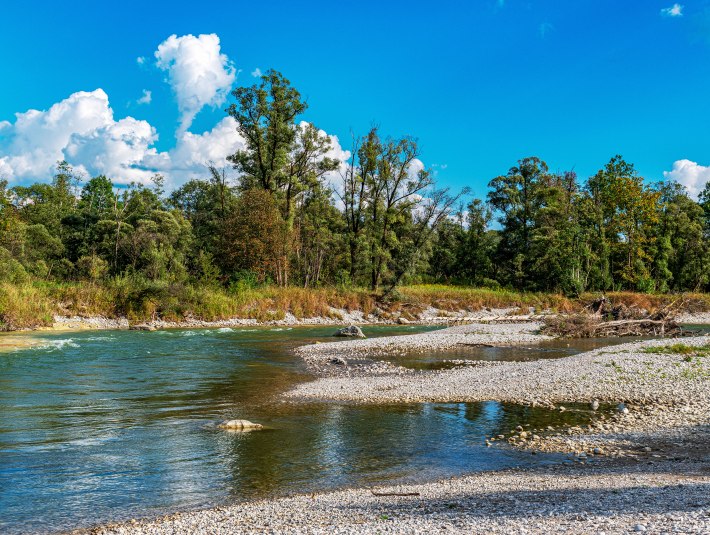 Isar bei Geretsried, &copy; Stadt Geretsried