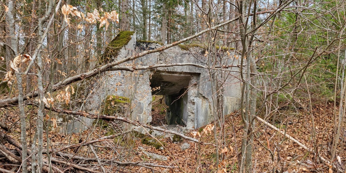 Eingang Luftschutzbunker, &copy; Stadt Geretsried