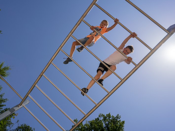 Der Spaß an der Bewegung steht hier im Vordergrund., © Bernd Ritschel