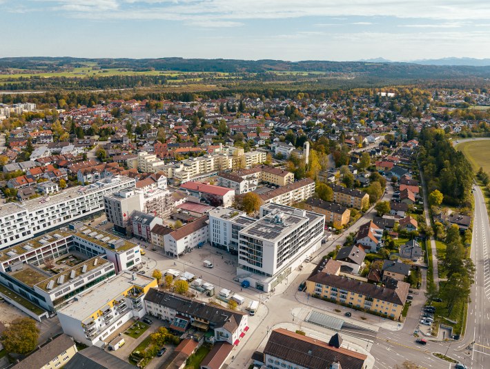 Geretsried Mitte_Foto1_Luftbild_ DJI_0099-Pano_©StadtGeretsried, © Stadt Geretsried
