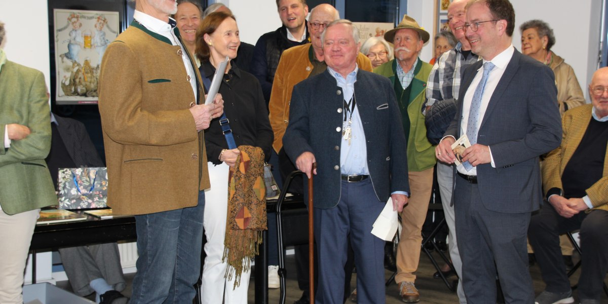 Im Juni 2023 übernahm die Stadt Geretsried die Galerie von Albrecht Widmann, die er im Herbst 2021 gemeinsam mit Kenneth Barlow eröffnet hatte., © Stadt Geretried